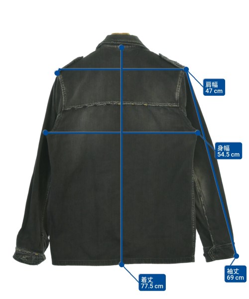 SAINT LAURENT PARIS（サンローランパリ）カジュアルシャツ 黒 サイズ:XS メンズ/2200679448075