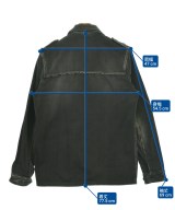 SAINT LAURENT PARIS（サンローランパリ）カジュアルシャツ 黒 サイズ:XS メンズ/2200679448075