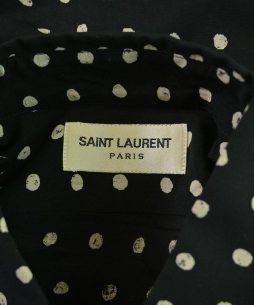 SAINT LAURENT PARIS（サンローランパリ）カジュアルシャツ 黒 サイズ:-(L位) メンズ/2200679448136