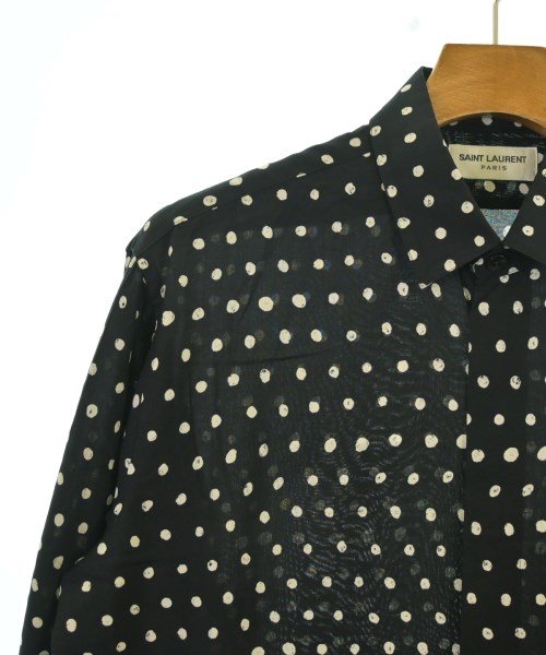 SAINT LAURENT PARIS（サンローランパリ）カジュアルシャツ 黒 サイズ:-(L位) メンズ/2200679448136
