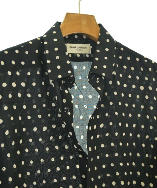 SAINT LAURENT PARIS（サンローランパリ）カジュアルシャツ 黒 サイズ:-(L位) メンズ/2200679448136
