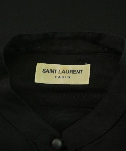 SAINT LAURENT PARIS（サンローランパリ）カジュアルシャツ 黒 サイズ:-(L位) メンズ/2200679448143