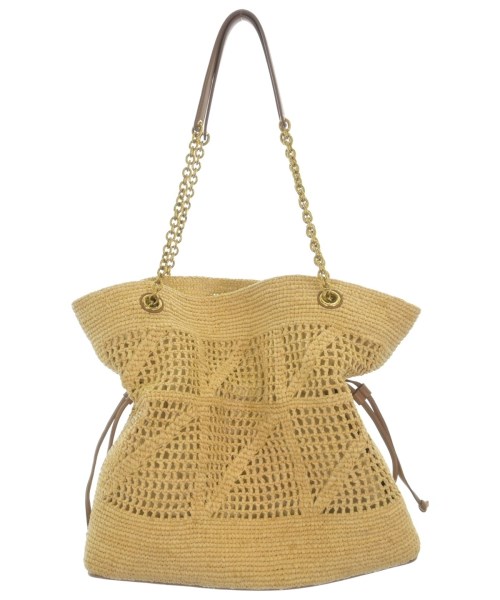 SAINT LAURENT PARIS（サンローランパリ）かごバッグ ベージュ サイズ:- レディース/2200672932076