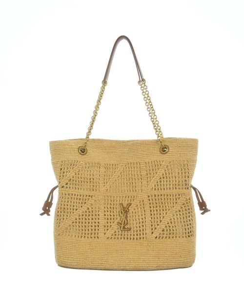 SAINT LAURENT PARIS（サンローランパリ）かごバッグ ベージュ サイズ:- レディース/2200672932076