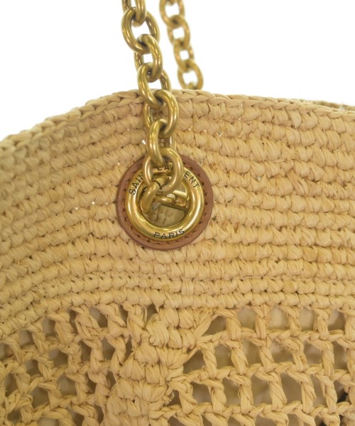 SAINT LAURENT PARIS（サンローランパリ）かごバッグ ベージュ サイズ:- レディース/2200672932076