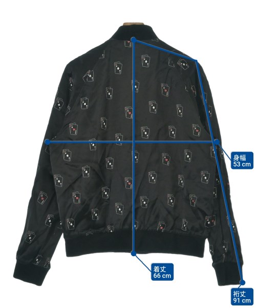 SAINT LAURENT PARIS（サンローランパリ）ブルゾン 黒 サイズ:50(XL位) メンズ/2200680681027