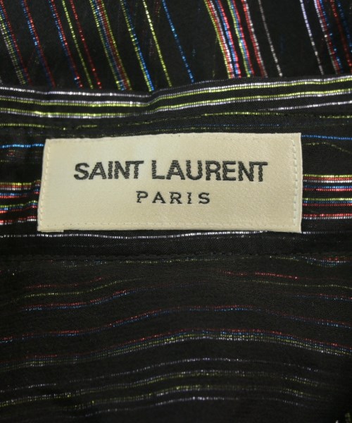 SAINT LAURENT PARIS（サンローランパリ）カジュアルシャツ 黒 サイズ:F レディース/2200680681072