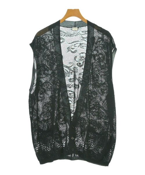 SAINT LAURENT PARIS(サンローランパリ)ベスト 黒 サイズ:XL/2200680889010