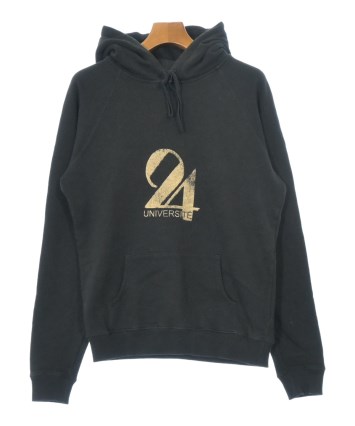 SAINT LAURENT PARIS サンローランパリ パーカー XS 黒 【古着】【中古】【送料無料】 SAINT LAURENT PARIS（サンローランパリ）パーカー 黒 サイズ:L メンズ