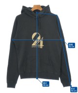SAINT LAURENT PARIS（サンローランパリ）パーカー 黒 サイズ:L メンズ/2200633855147