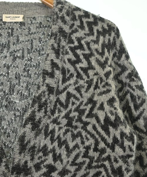 SAINT LAURENT PARIS（サンローランパリ）カーディガン グレー サイズ:XS メンズ/2200681625020