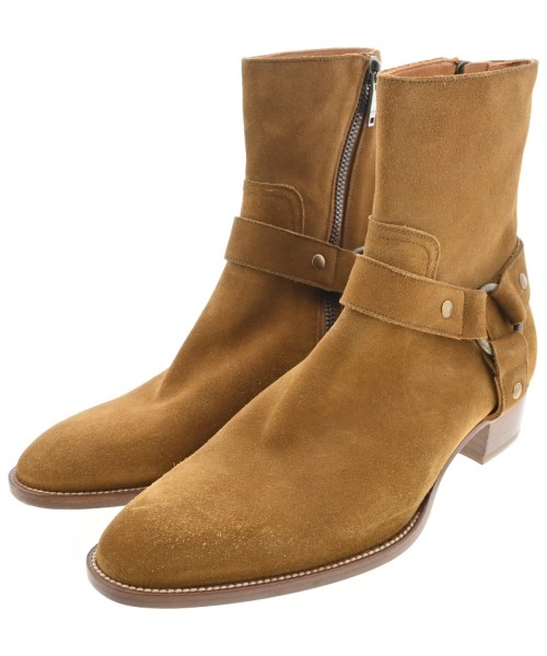 SAINT LAURENT PARIS(サンローランパリ)ブーツ ベージュ サイズ:EU40 1/2(25.5cm位)/2200675236379