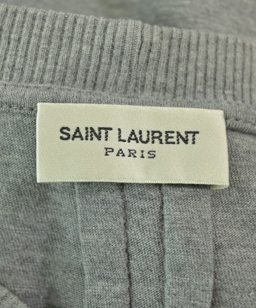SAINT LAURENT PARIS（サンローランパリ）Tシャツ・カットソー グレー サイズ:M メンズ/2200677029023