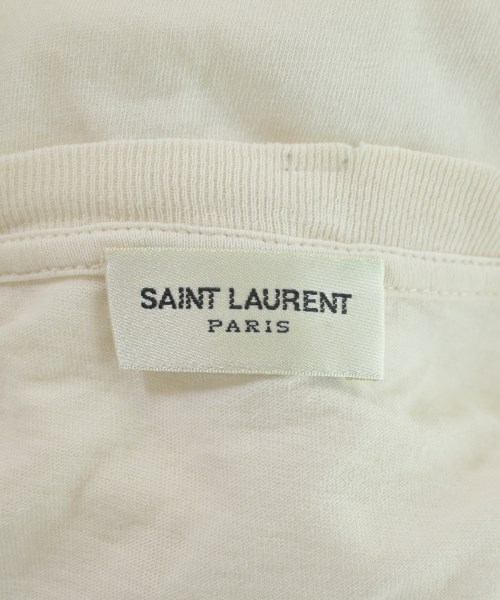 SAINT LAURENT PARIS（サンローランパリ）Tシャツ・カットソー 白 サイズ:S レディース/2200689816154
