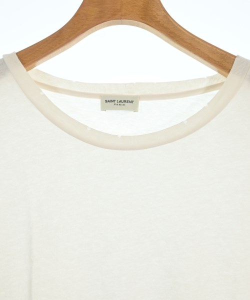 SAINT LAURENT PARIS（サンローランパリ）Tシャツ・カットソー 白 サイズ:S レディース/2200689816154