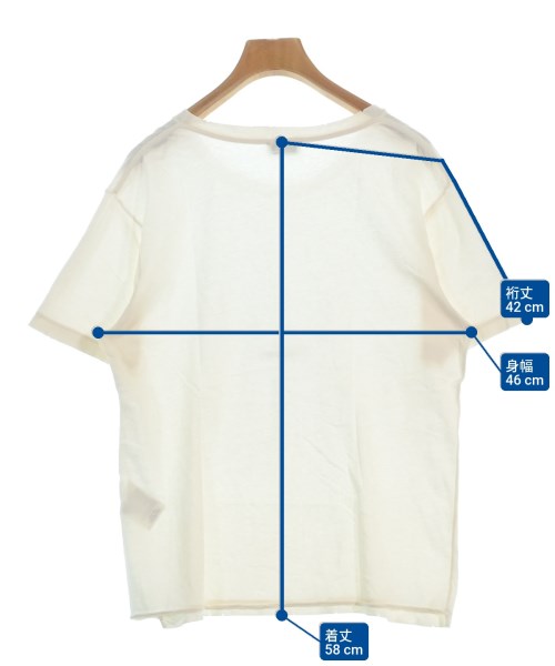 SAINT LAURENT PARIS（サンローランパリ）Tシャツ・カットソー 白 サイズ:S レディース/2200689816154