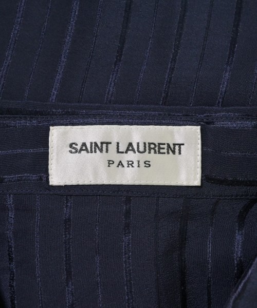 SAINT LAURENT PARIS（サンローランパリ）カジュアルシャツ 紺 サイズ:39(M位) メンズ/2200693897149