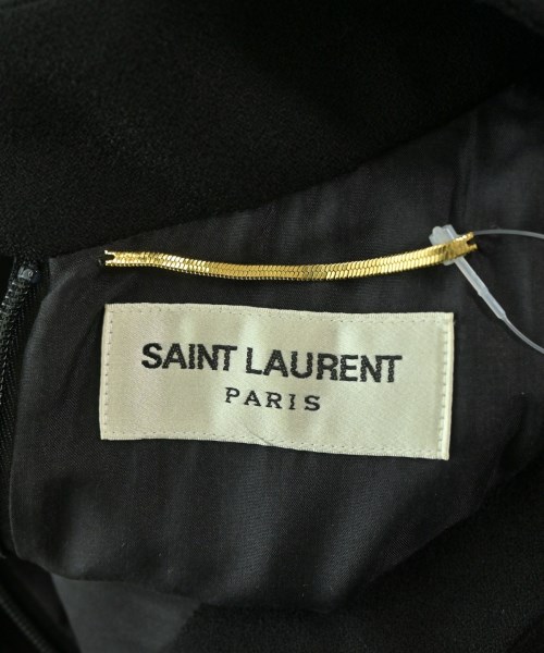 SAINT LAURENT PARIS（サンローランパリ）ワンピース 黒 サイズ:36(XS位) レディース/2200693991168