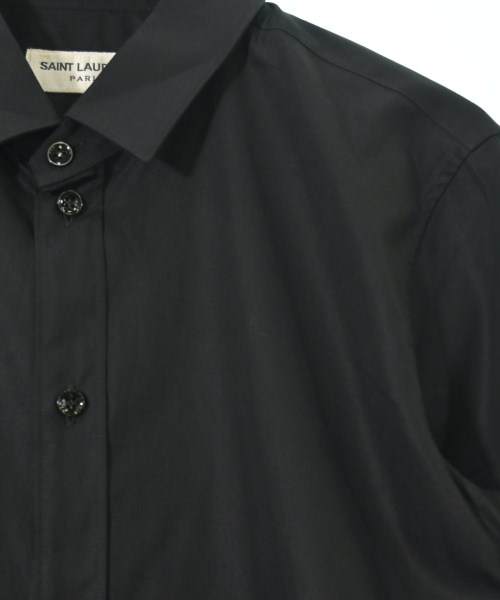 SAINT LAURENT PARIS（サンローランパリ）ドレスシャツ 黒 サイズ:40(M位) レディース/2200695177041