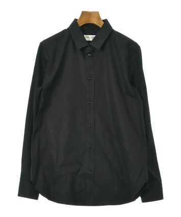 SAINT LAURENT PARISブラックベルベット シャツ最終価格 SAINT LAURENT PARIS（サンローランパリ）ドレスシャツ 黒 サイズ:40(M