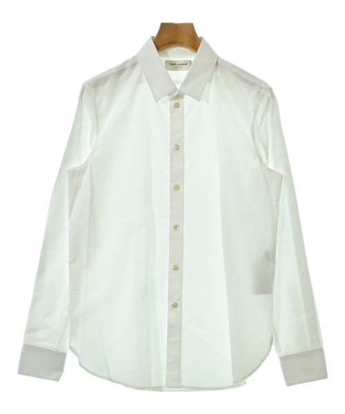 SAINT LAURENT PARIS(サンローランパリ)ドレスシャツ 白 サイズ:40(M位)/2200695177058