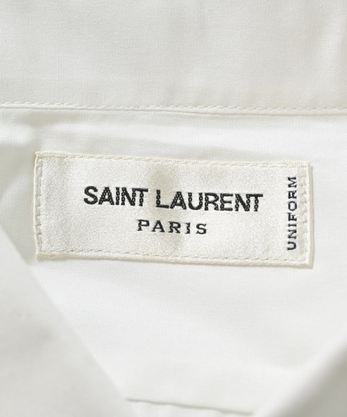 SAINT LAURENT PARIS（サンローランパリ）ドレスシャツ 白 サイズ:40(M位) レディース/2200695177065