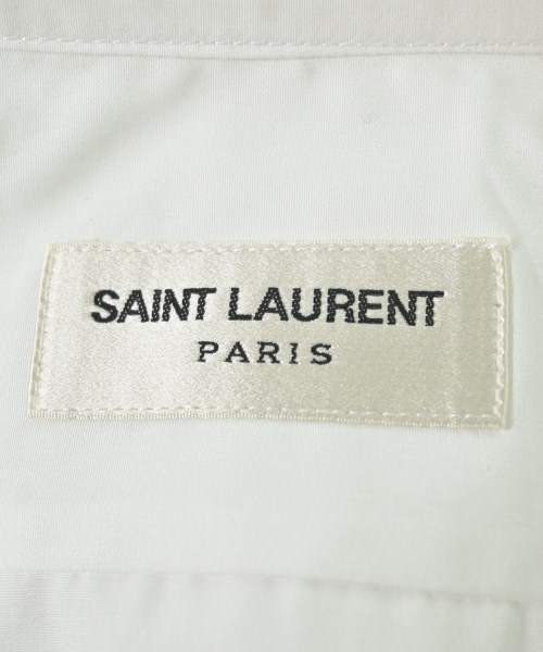 SAINT LAURENT PARIS（サンローランパリ）ドレスシャツ 白 サイズ:40(M位) レディース/2200695177072