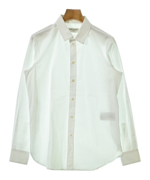 SAINT LAURENT PARIS(サンローランパリ)ドレスシャツ 白 サイズ:40(M位)/2200695177089