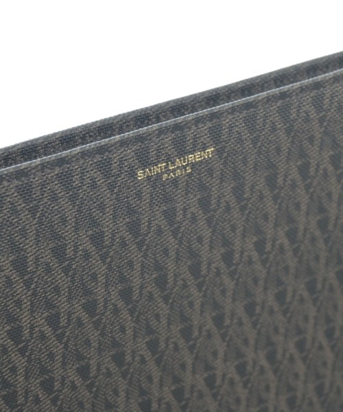 SAINT LAURENT PARIS（サンローランパリ）クラッチバッグ 茶 サイズ:- メンズ/2200695177102