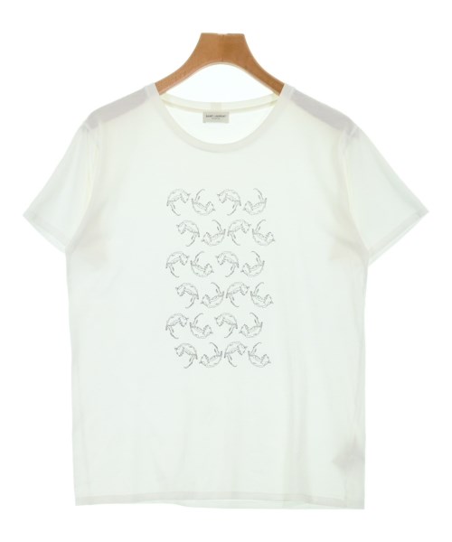 SAINT LAURENT PARIS(サンローランパリ)Tシャツ・カットソー 白 サイズ:S/2200688819064