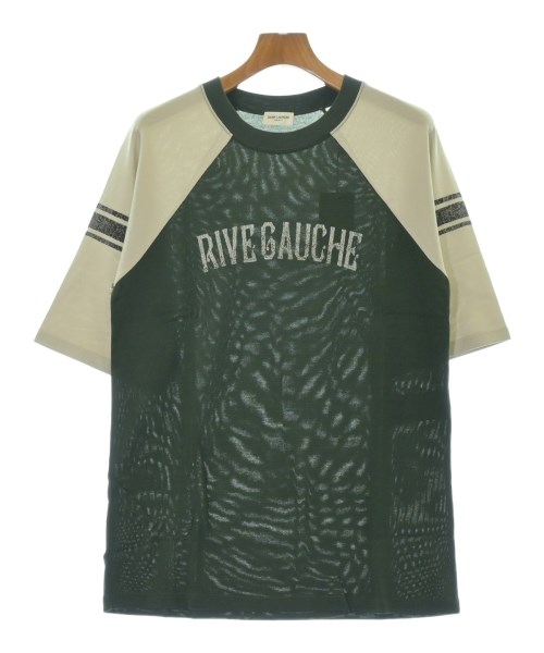 SAINT LAURENT PARIS(サンローランパリ)Tシャツ・カットソー 緑 サイズ:M/2200696532078