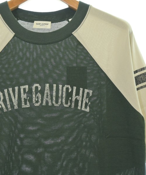 SAINT LAURENT PARIS（サンローランパリ）Tシャツ・カットソー 緑 サイズ:M メンズ/2200696532078