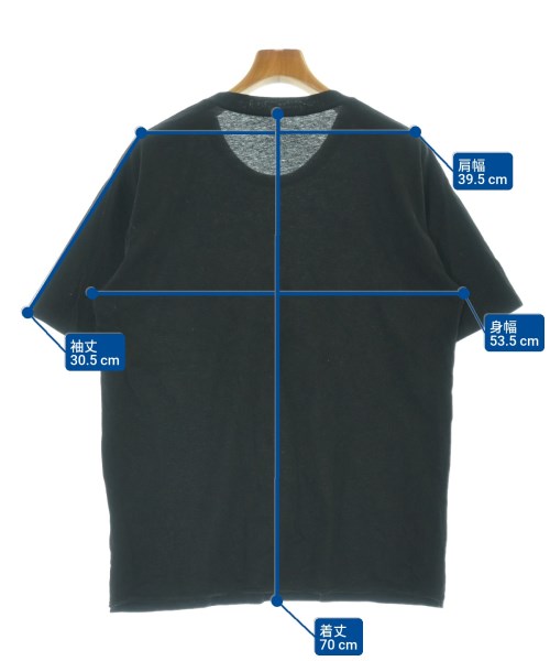 SAINT LAURENT PARIS（サンローランパリ）Tシャツ・カットソー 黒 サイズ:S メンズ/2200696948022