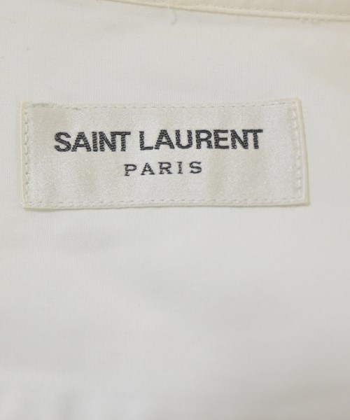 SAINT LAURENT PARIS（サンローランパリ）カジュアルシャツ 白 サイズ:-(S位) メンズ/2200697293039