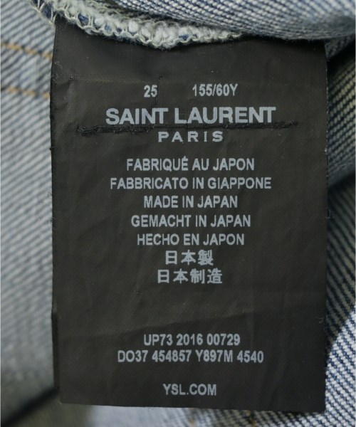 SAINT LAURENT PARIS（サンローランパリ）デニムパンツ 青 サイズ:25(S位) レディース/2200692503010