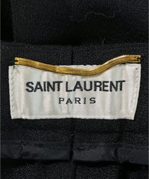 SAINT LAURENT PARIS（サンローランパリ）スラックス 黒 サイズ:36(XS位) レディース/2200697701480