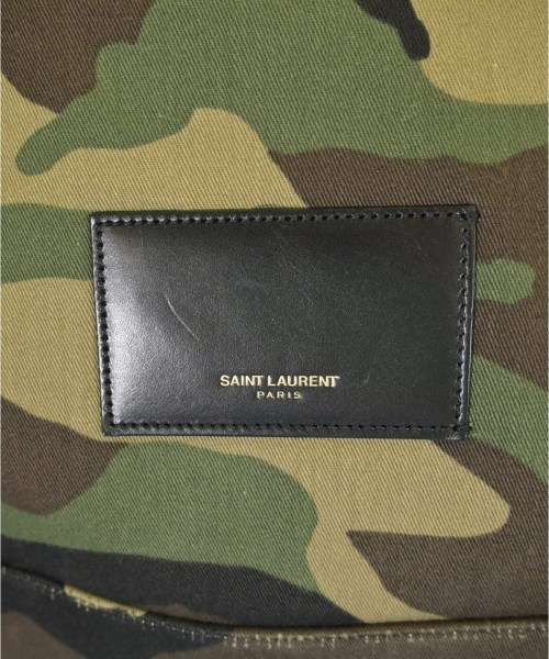 SAINT LAURENT PARIS（サンローランパリ）バックパック・リュック カーキ サイズ:- メンズ/2200697701558