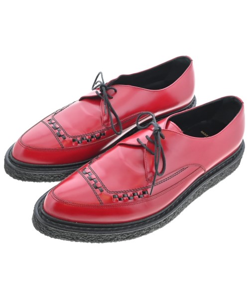 SAINT LAURENT PARIS(サンローランパリ)ビジネス・ドレスシューズ 赤 サイズ:EU44(29cm位)/2200697780034