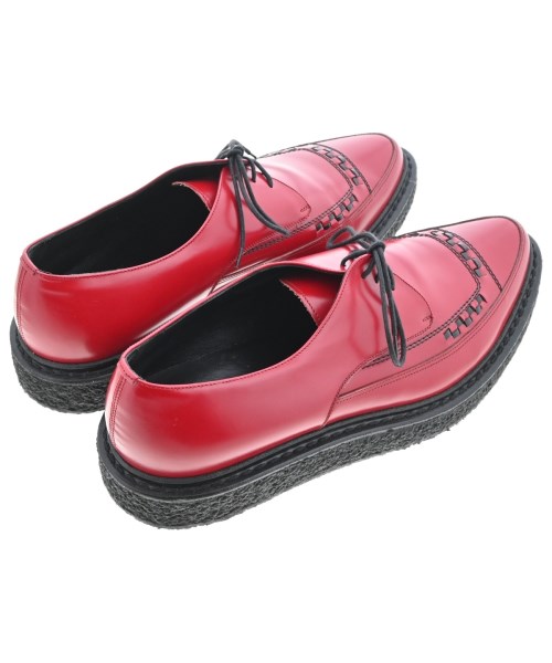 SAINT LAURENT PARIS（サンローランパリ）ビジネス・ドレスシューズ 赤 サイズ:EU44(29cm位) メンズ/2200697780034