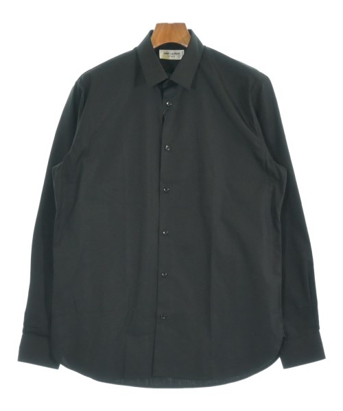 SAINT LAURENT PARIS(サンローランパリ)ドレスシャツ 黒 サイズ:39(M位)/2200698178014