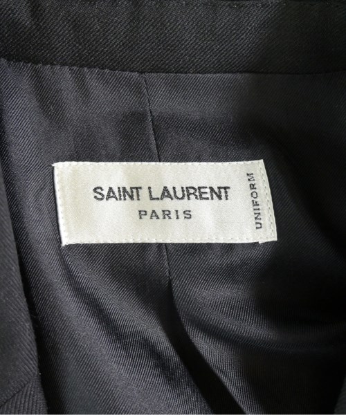 SAINT LAURENT PARIS（サンローランパリ）テーラードジャケット 黒 サイズ:46(M位) メンズ/2200698178045