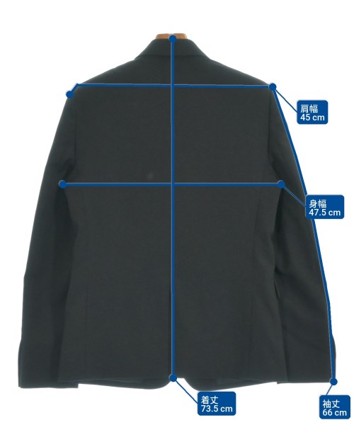 SAINT LAURENT PARIS（サンローランパリ）テーラードジャケット 黒 サイズ:46(M位) メンズ/2200698178045