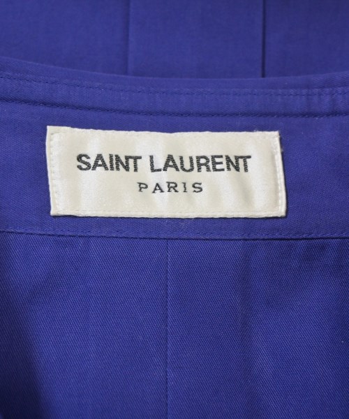 SAINT LAURENT PARIS（サンローランパリ）カジュアルシャツ 紫 サイズ:39(S位) メンズ/2200698181014
