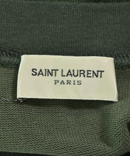 SAINT LAURENT PARIS（サンローランパリ）Tシャツ・カットソー 緑 サイズ:S メンズ/2200698181038
