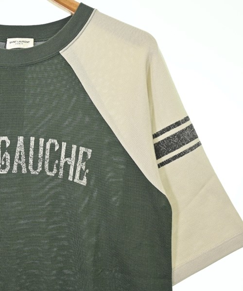 SAINT LAURENT PARIS（サンローランパリ）Tシャツ・カットソー 緑 サイズ:S メンズ/2200698181038