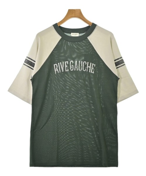 SAINT LAURENT PARIS(サンローランパリ)Tシャツ・カットソー 緑 サイズ:M/2200698181045