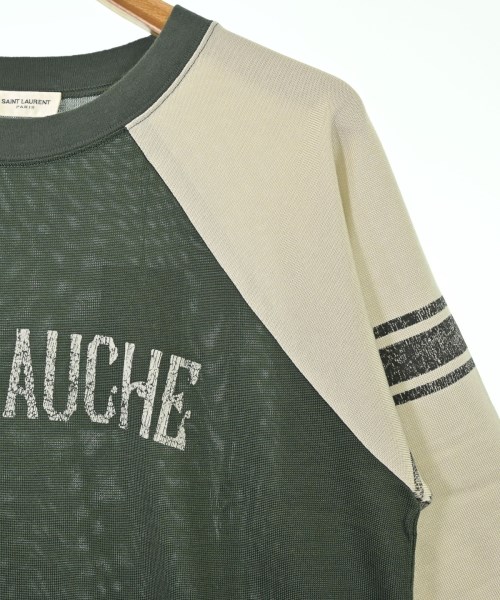 SAINT LAURENT PARIS（サンローランパリ）Tシャツ・カットソー 緑 サイズ:M メンズ/2200698181045