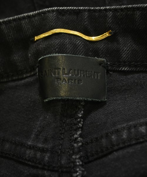 SAINT LAURENT PARIS（サンローランパリ）デニムパンツ 黒 サイズ:28(L位) レディース/2200698235038