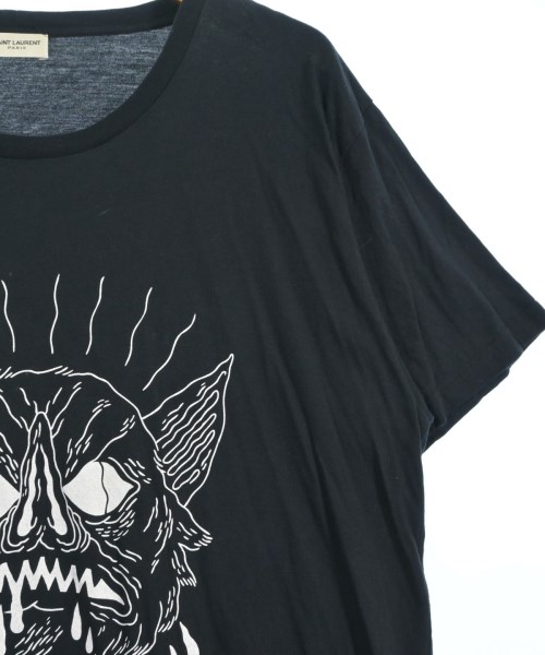 SAINT LAURENT PARIS（サンローランパリ）Tシャツ・カットソー 黒 サイズ:XXL メンズ/2200696809316