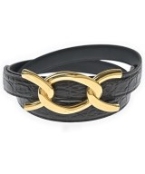 SAINT LAURENT PARIS（サンローランパリ）ベルト 赤 サイズ:- レディース/2200699686044